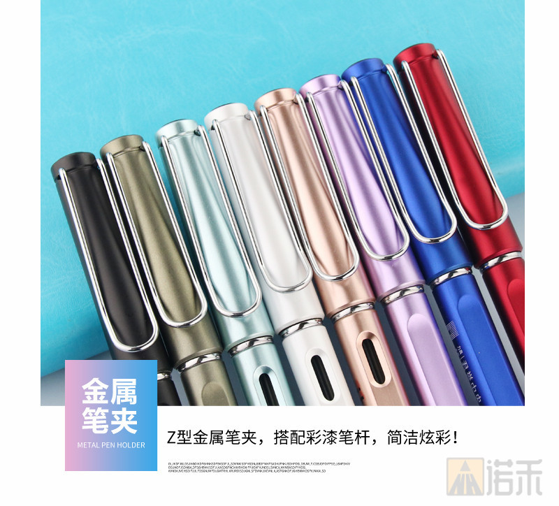 Z型挂钩彩漆杆中性笔_06