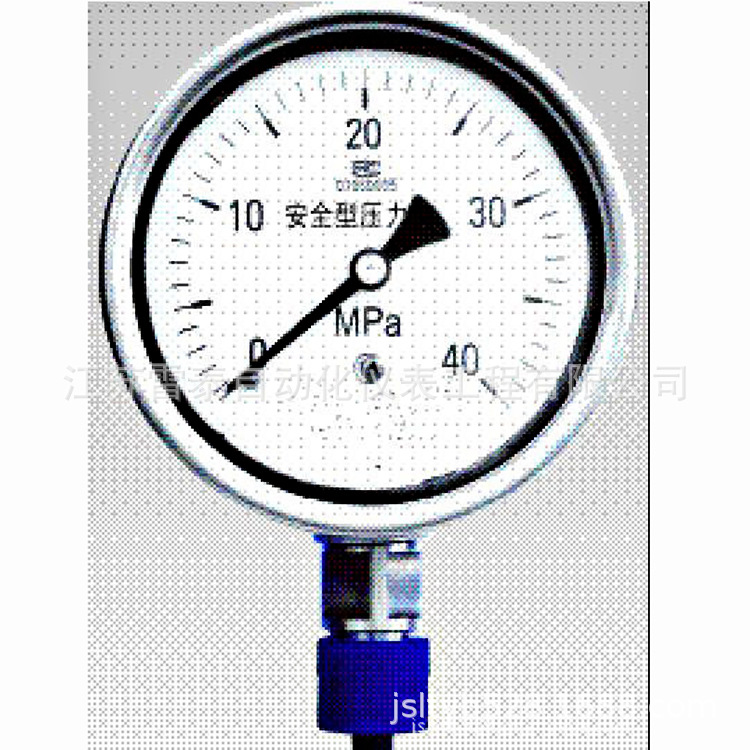 耐震电接点压力表不锈钢轴向带边YXC-103BF/Z防震动型智能无线