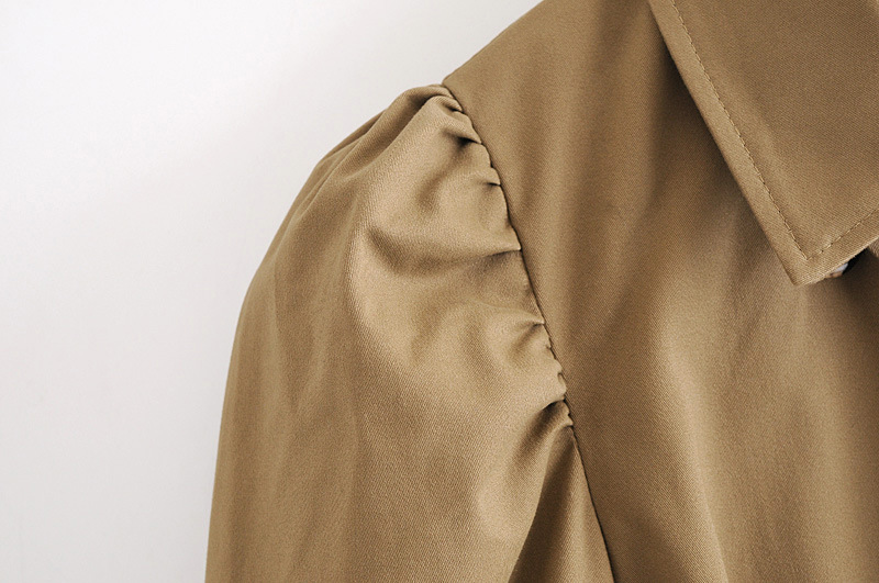 double-breasted short windbreaker jacket NSAM3242