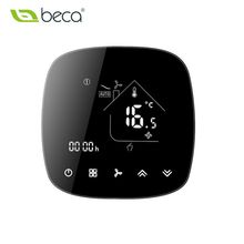 涂鸦WiFi中央空调液晶温控器智能可编程风机盘管新风系统控制面板