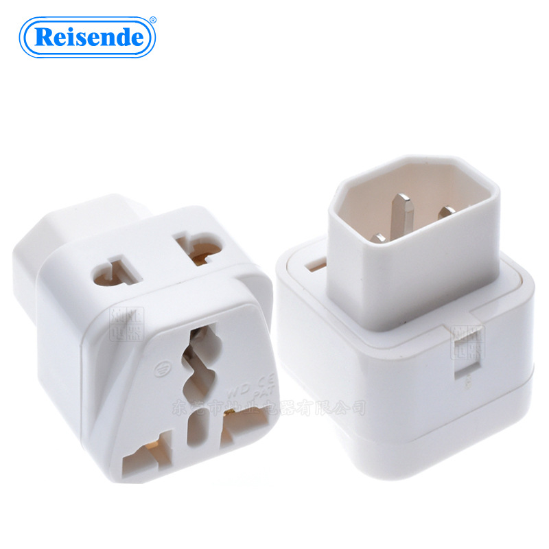 UPS C13国标转接头 机箱电源品字插头转插座服务器IEC320-C14