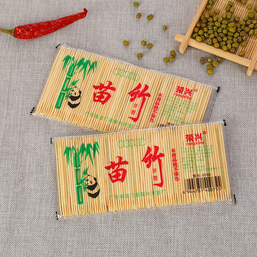 T household natural bamboo first layer disposable toothpicks wholesale restaurant hotel bamboo toothpicks wholesale factory direct sales
