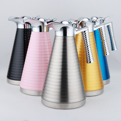 保温壶不锈钢奥氏体真空保温水壶 铂金咖啡壶不锈钢居家热水壶