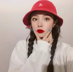 KANGOL����A픝O��ñ�����ñ�r�аٴ�ȦȦ��ë�����ϳ���ñ�ӳ�