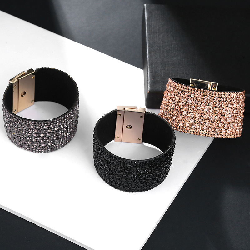 Bohemian Printing Diamond Rhinestones Women's Bracelets display picture 10