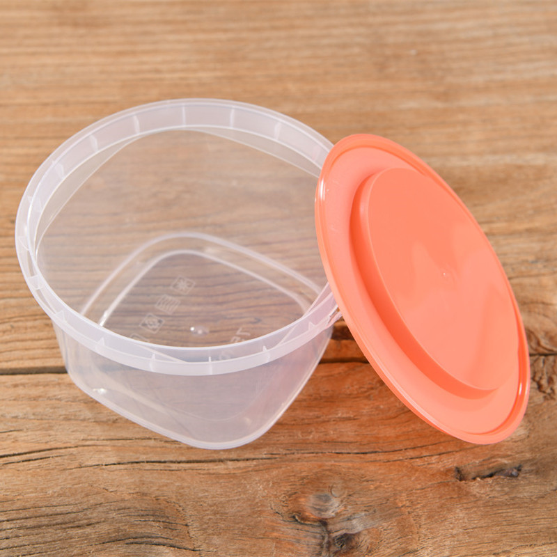 高端壹次性水果撈盒 透明塑料卡扣盒子冰泣淋盒外賣打包水果盒750