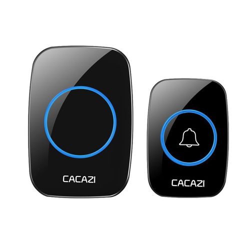 Kajase Wireless Doorbell Smart Home Doorbell Elderly Call Button Wireless Long Distance Remote Control Doorbell Waterproof