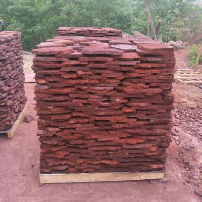 廠家供應火山石蜂窩岩火山岩切片可定制各類火山石板材