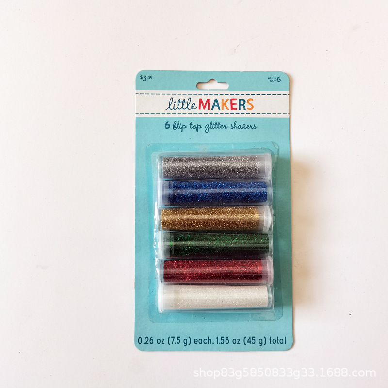 常山合力廠家供應批發DIY派對生日聖誕節節日用的玩具灑金粉