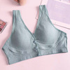 Vest for breastfeeding, supporting bra, cotton summer thin underwear for pregnant