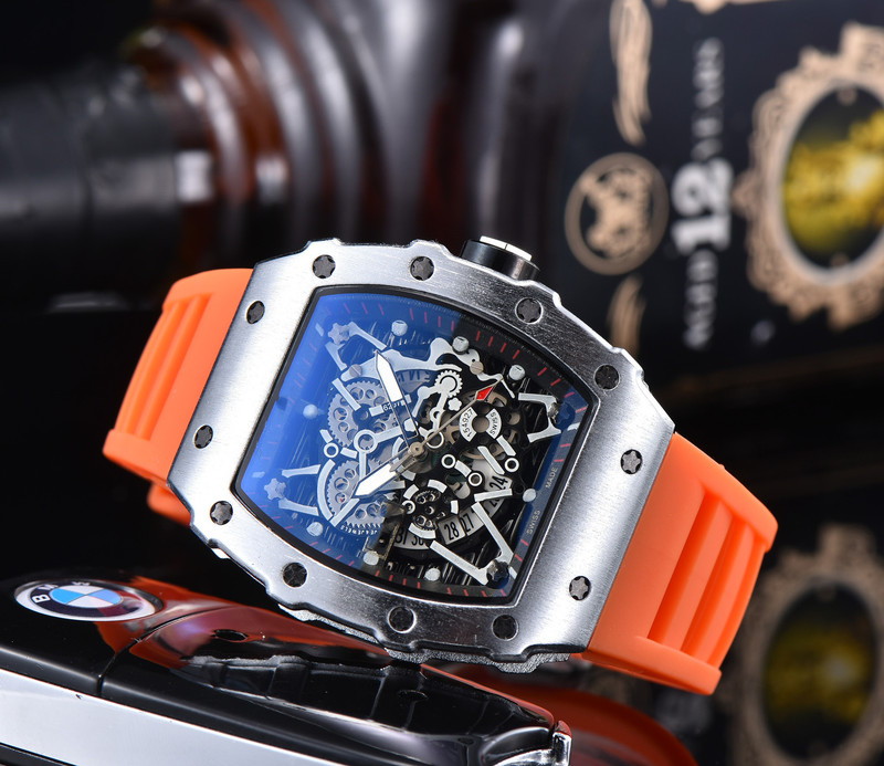 Wholesale 2020 new AliExpress foreign trade hot sale tape multi-color fashion casual men's watch color complete Wholesale 2020 new AliExpress foreign trade hot sale tape multi-color fashion casual men's watch color complete