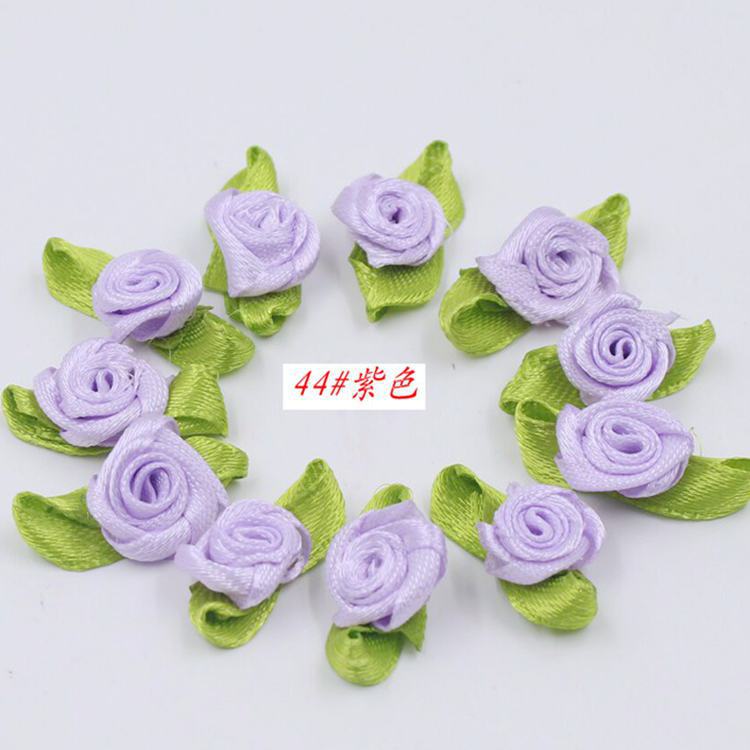 Pequeña cinta Rosa ropa para niños accesorios de juguete en stock diy1.5cm pequeña flor Rosa