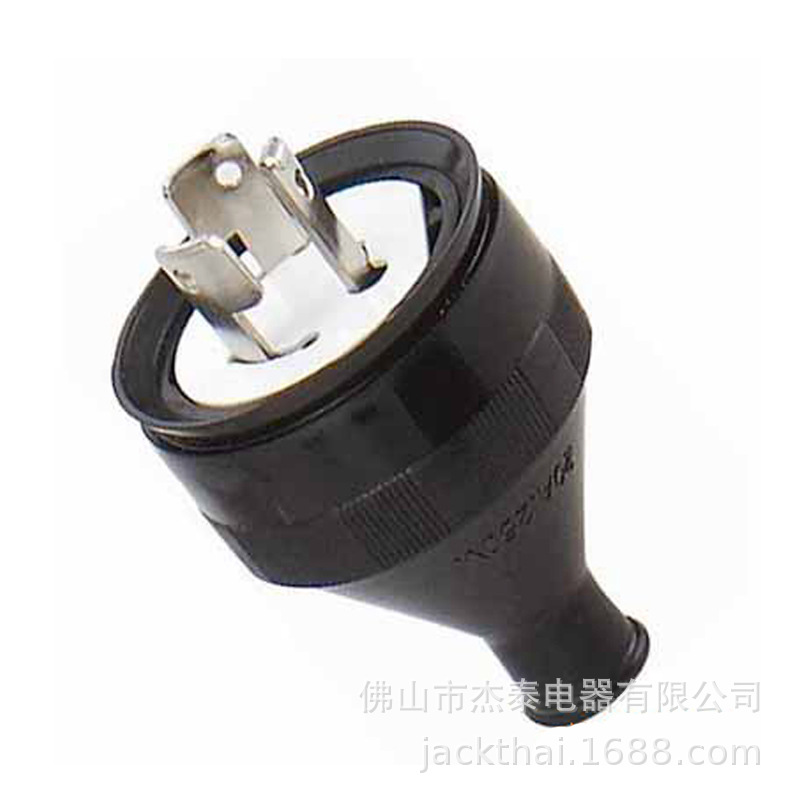 Locking Rubber Plug 引挂式橡胶插头20A250V户外防老化工业插头