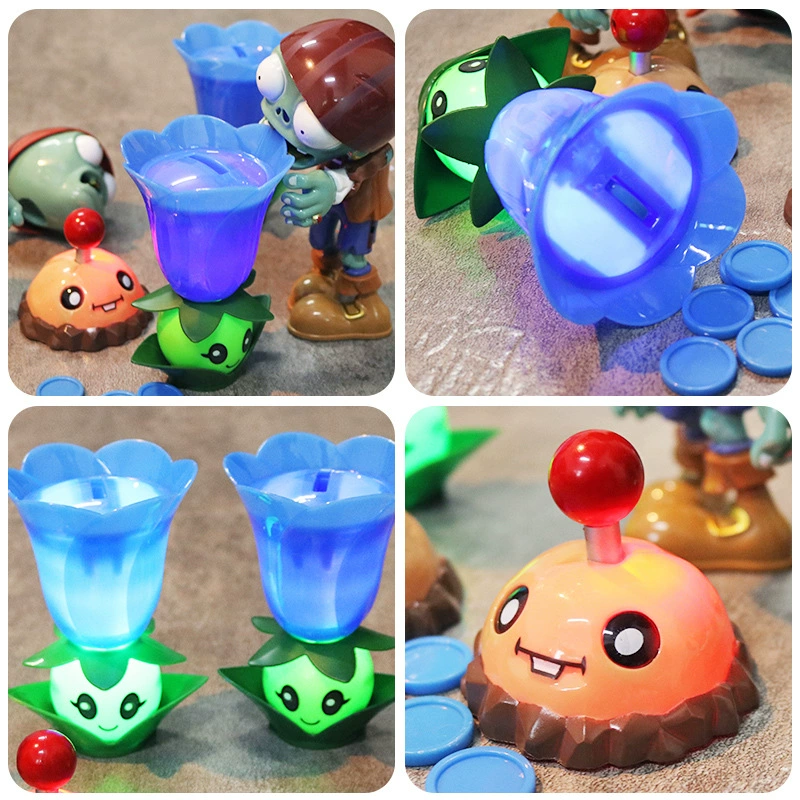 Оригинальная игра Plants vs. Zombies, реалистичная игрушка, набор со световой музыкой