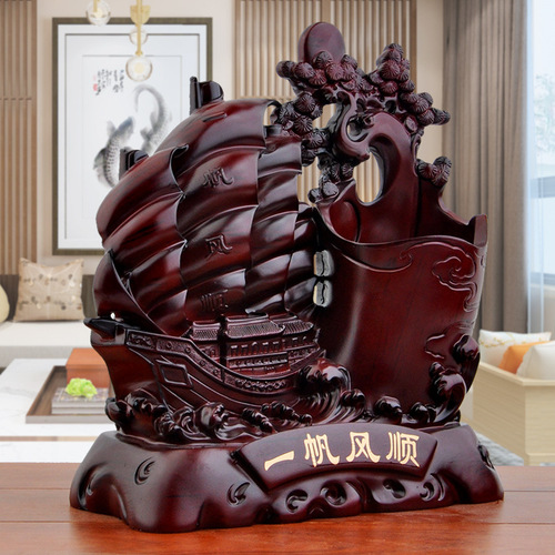 Resin crafts, creative pen holder ornaments, smooth sailing, teacher and student gifts, factory dropshipping