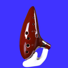 12-hole C key recorder flute, Amazon Zelda's Ocarina of Time 12-hole recorder flute with English tutorial, wholesale