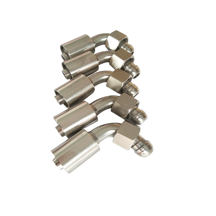 加工生产工程机械用扣压接头 胶管扣压接头三件套  多种型号规格