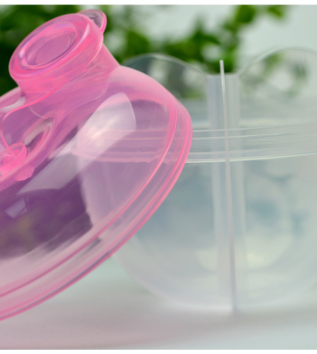 Rotating Three-Layer Milk Powder Box Apple & Pumpkin Portable Baby Three-Compartment Rice Powder and Milk Powder Storage Box Wholesale