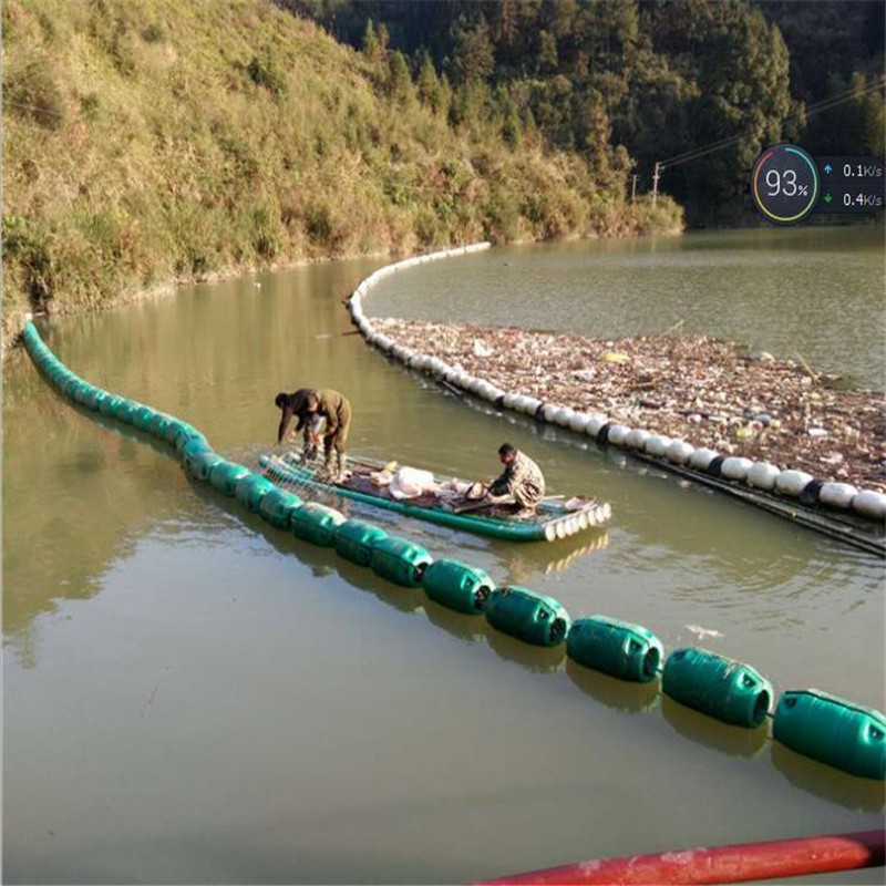 河道拦污塑料浮体 遵义夹钢丝绳PE浮体 浮漂
