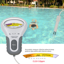 PC102 CL2游泳池檢測儀PH水質分析儀便攜式泳池余氯測試儀