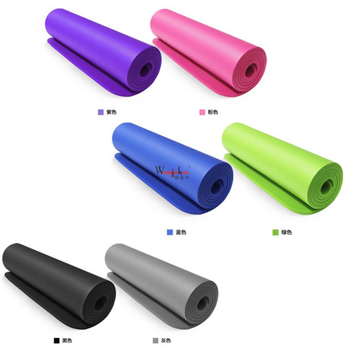 NBR10mm yoga mat fitness sports women's and men's yoga dance fitness mat children's exercise mat home