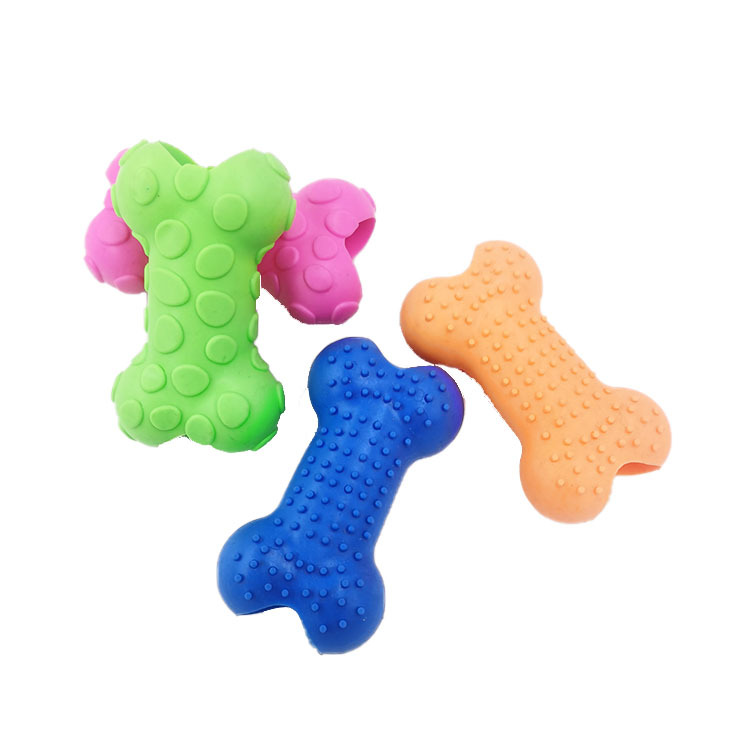 Los fabricantes suministran juguetes para mascotas molares óseos dientes resistentes a las mordeduras limpieza perro juguetes de goma blanda suministros para mascotas image 1