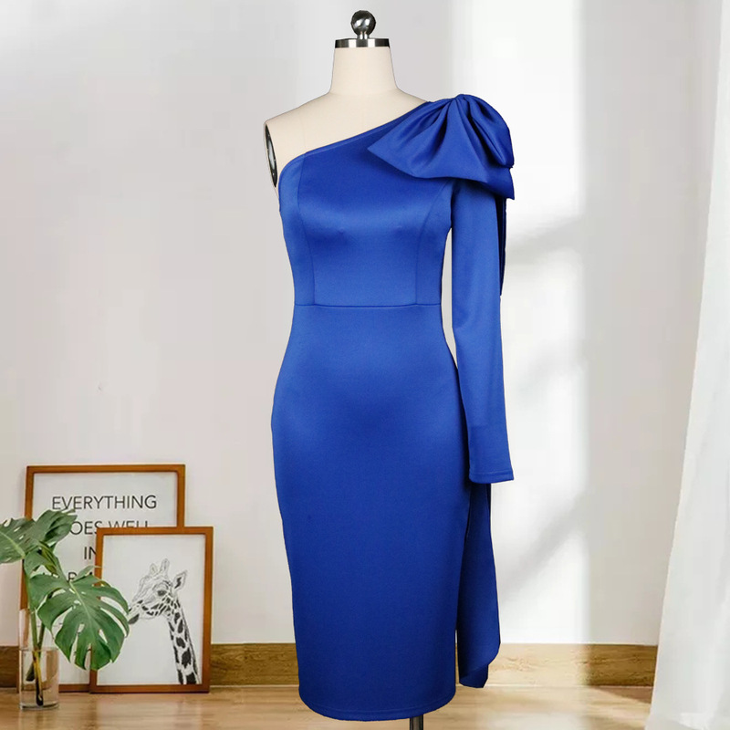 venus cocktail dress Oyster Satin Maxi with Back Sash Nordstrom Vintage Style Dress in Size:9.5 US or elegant ballroom affairs