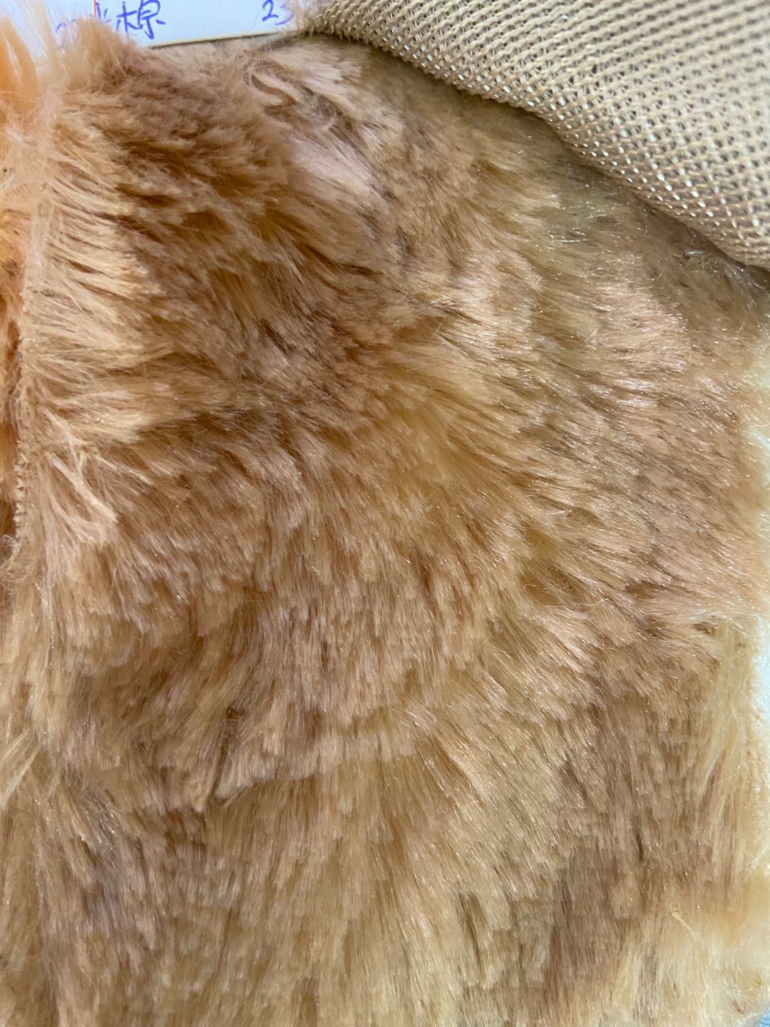 De alto peso 15 de lana semi-ligero elegante terciopelo suave de la felpa de la tela del juguete de textiles para el hogar alfombra de tela de la ropa super suave