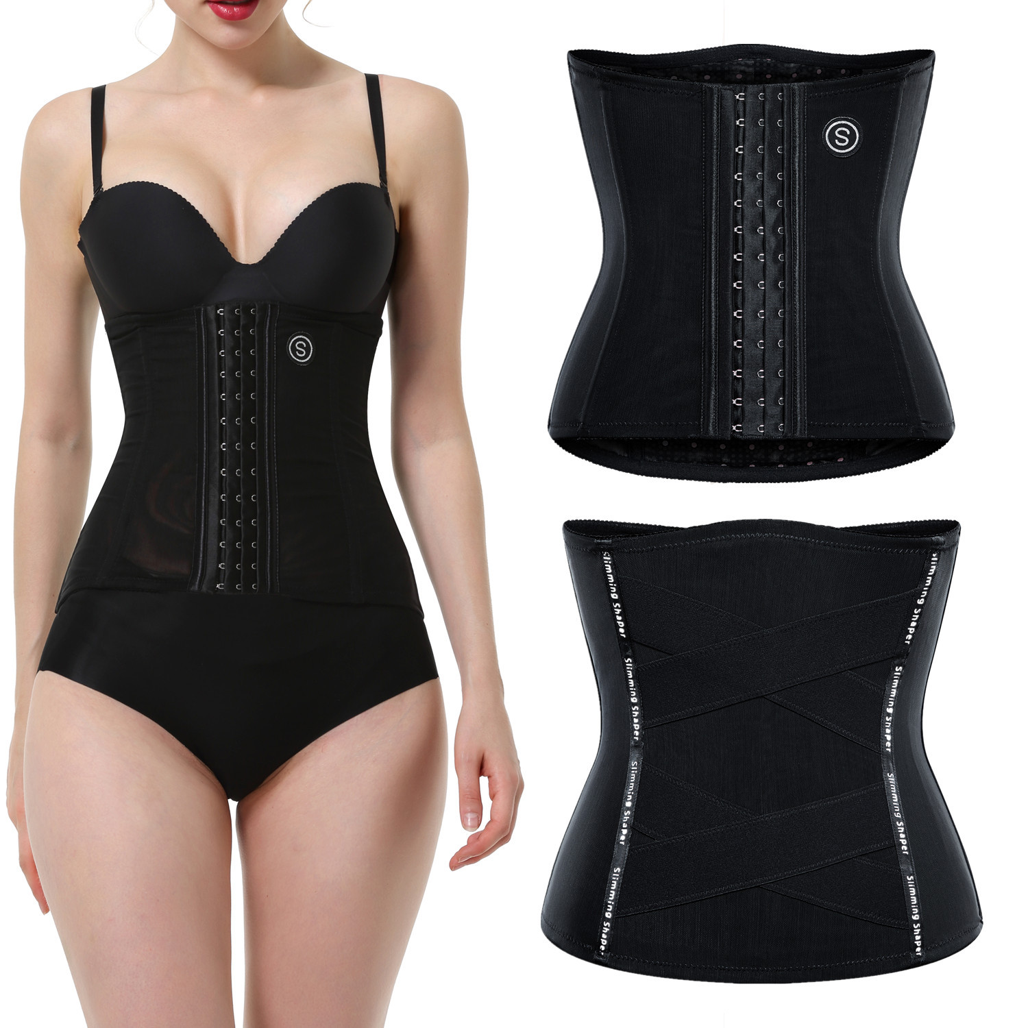 夏季薄款收腹带运动束腰带腰封产后收腹带塑身束腹带收腰护腰带|ru