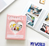 Polaroid, small photoalbum for business cards, wholesale, 3inch, 3inch