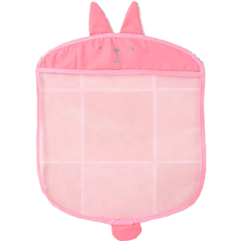 T Corea bolsa colgante de dibujos animados de malla colorida cesta colgante de almacenamiento cocina baño multiusos bolsa colgante de almacenamiento