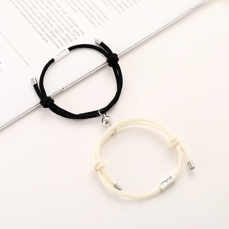 En Gros Bijoux Corde Alliage Coeur Couple Bracelet Nihaojewelry display picture 10