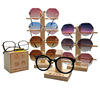 glasses Display rack pine woodiness Sunglasses display Myopia Bracket Eye prop Display rack