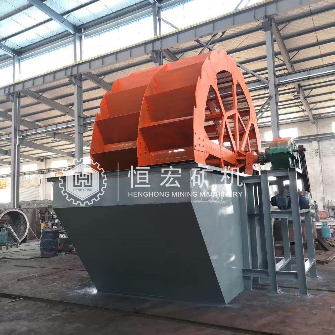 选矿大型轮斗式洗沙机 黄泥沙洗沙机 沙包土斗式洗沙机叶轮清洗机