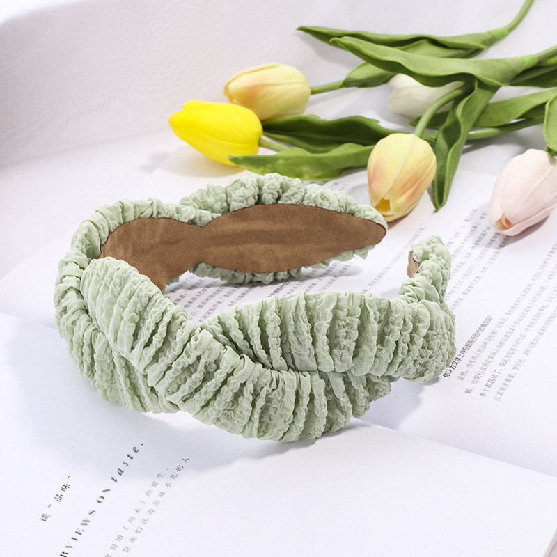 New Korean  Fashion Cross-twist Braid Headband display picture 3