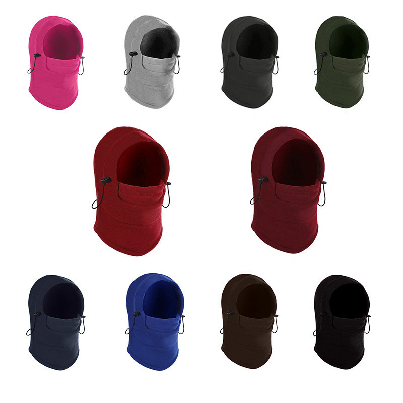 2019 nueva Máscara de equitación de estilo múltiple al aire libre protección del oído de invierno cálido polar sombrero a prueba de viento fábrica al por mayor