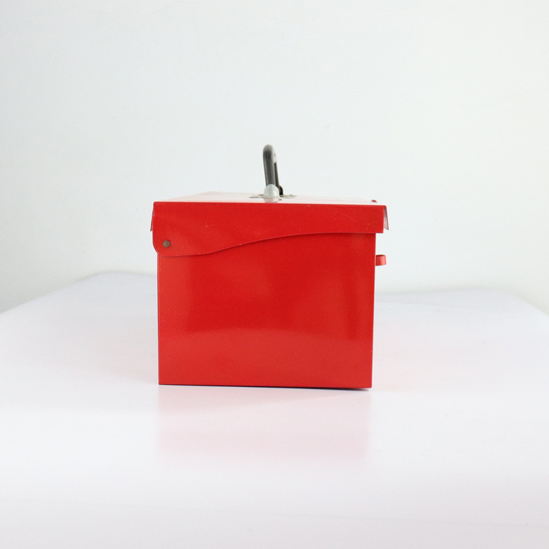 红色单层工具箱