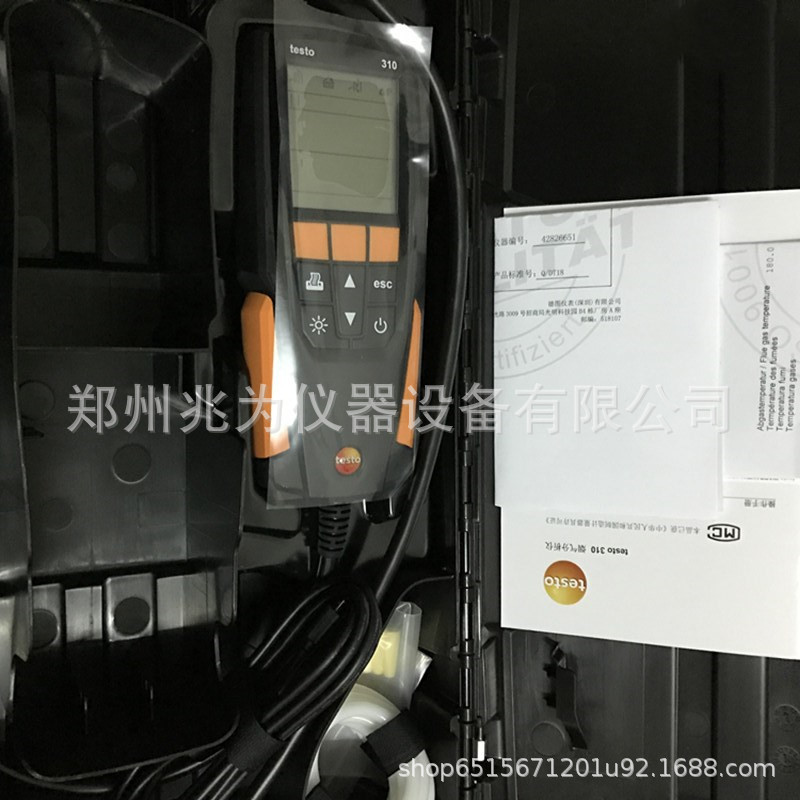 德图testo310烟气分析仪310检测仪燃烧效率分析排烟