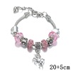 Crystal, bracelet, accessory suitable for men and women, Amazon, European style