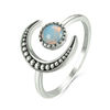 Fashionable ring with stone, wish, with gem, wholesale