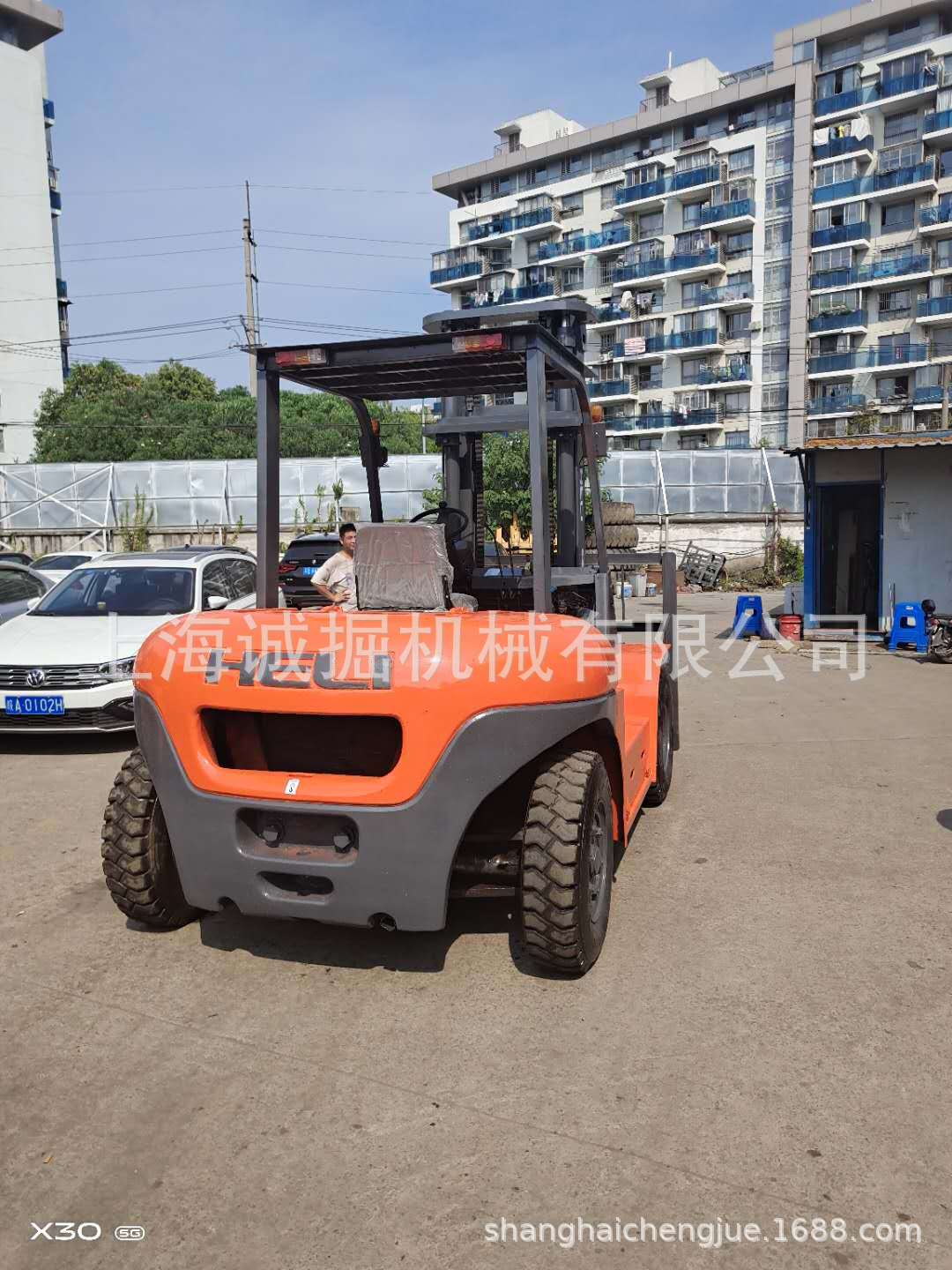 二手合力6吨柴油叉车， 杭叉 TCM 叉车