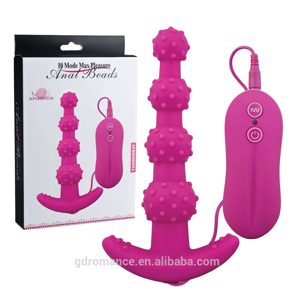 Cheap 10 Modes Female Vibration Anal Beads for Fun
