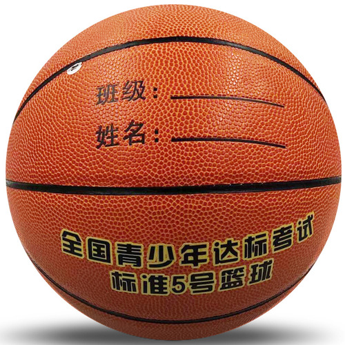 Factory Wholesale PVC Basketball Indoor and Outdoor 7-inch Standard Basketball Adult Anti-slip Wear-resistant 5-inch Children's Blue Ball