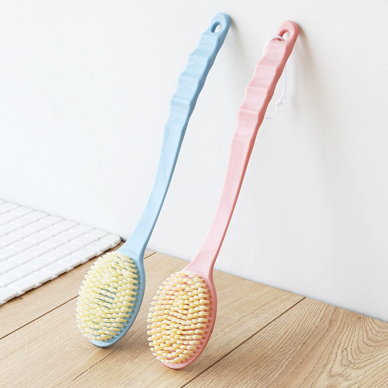 Мягкая щетка для ванны с длинной ручкой Задняя щетка для дезактивации грязи щетка для ванны для спины ванны щетка для тела