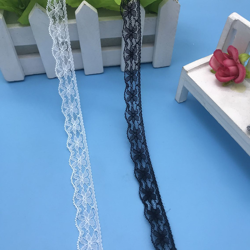 【厂家现货供应】鞋帽箱包服饰蚊帐玩具辅料 无弾蕾丝花边