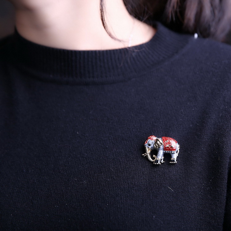 20g Weight Rhinestones Inlay Material Brooches Classification Alloy Material Animal Pattern Plating Craft Fashion Pin Animal Alloy Plating Rhinestones Unisex Brooches 16