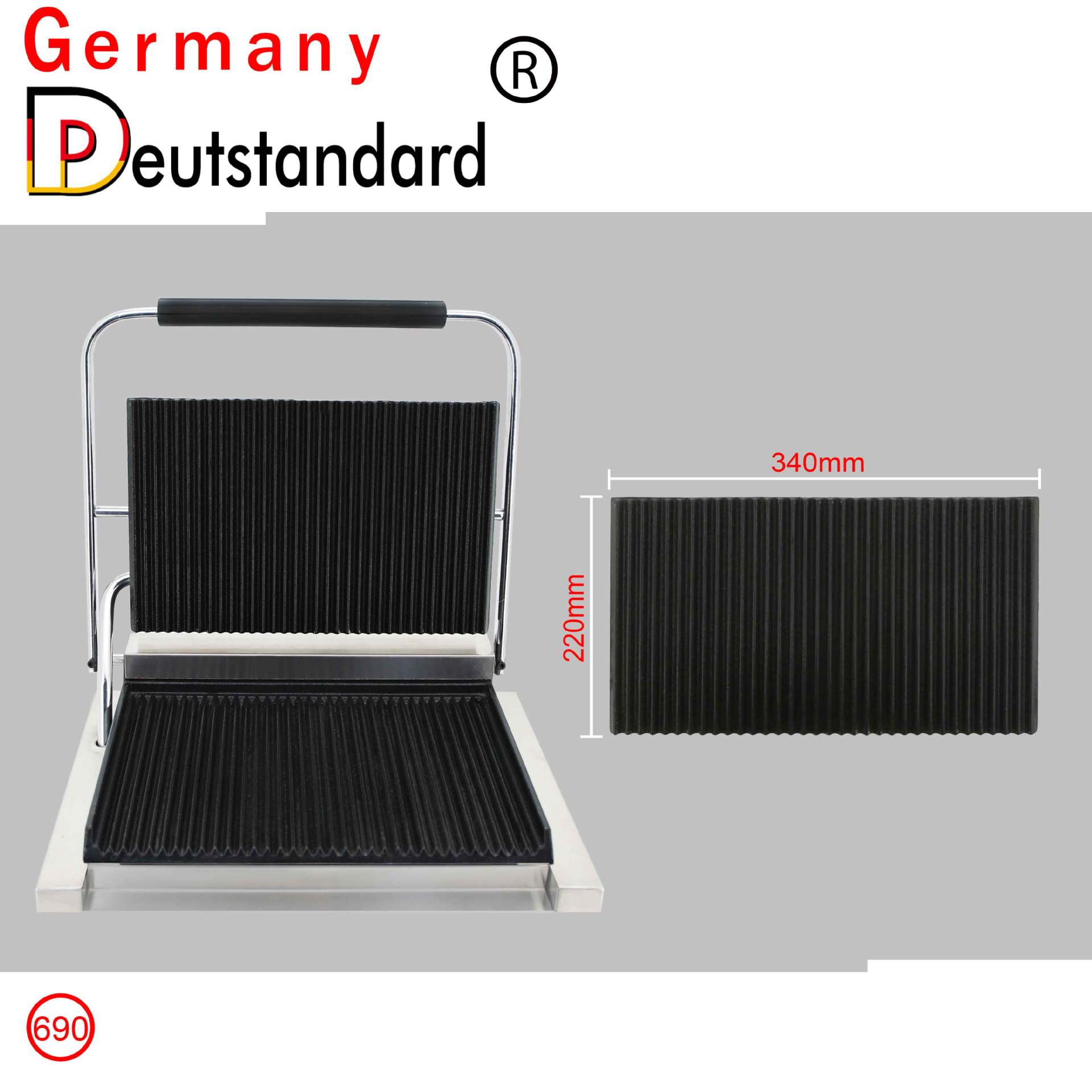 帕尼尼 商用机器煎牛扒鸡扒 餐厅电热工具工厂直销外贸出口110V