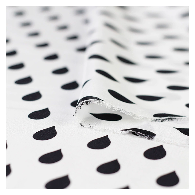 White silk black cloth, dress