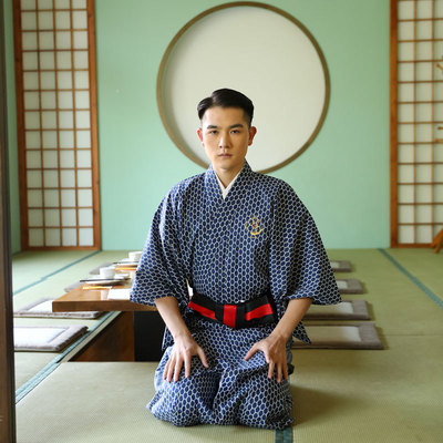 Japanese kimono man tradition Summer Gentleman Petard kimono formal wear