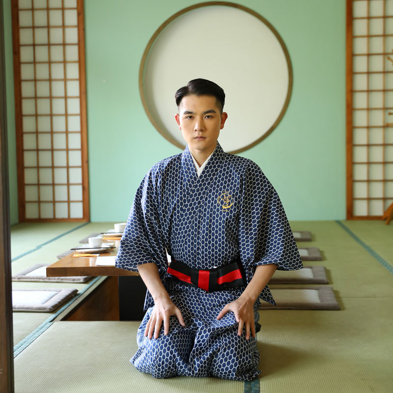 Japanese kimono man tradition Summer Gentleman Petard kimono formal wear